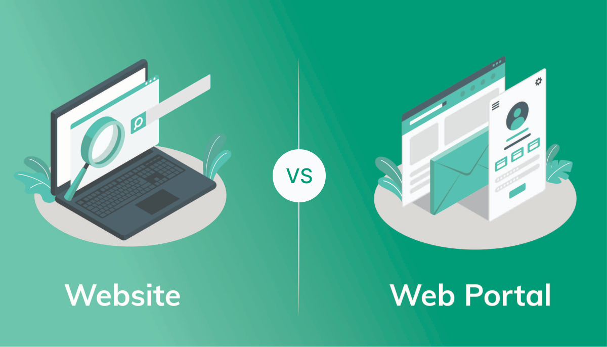 web_vs_webportal